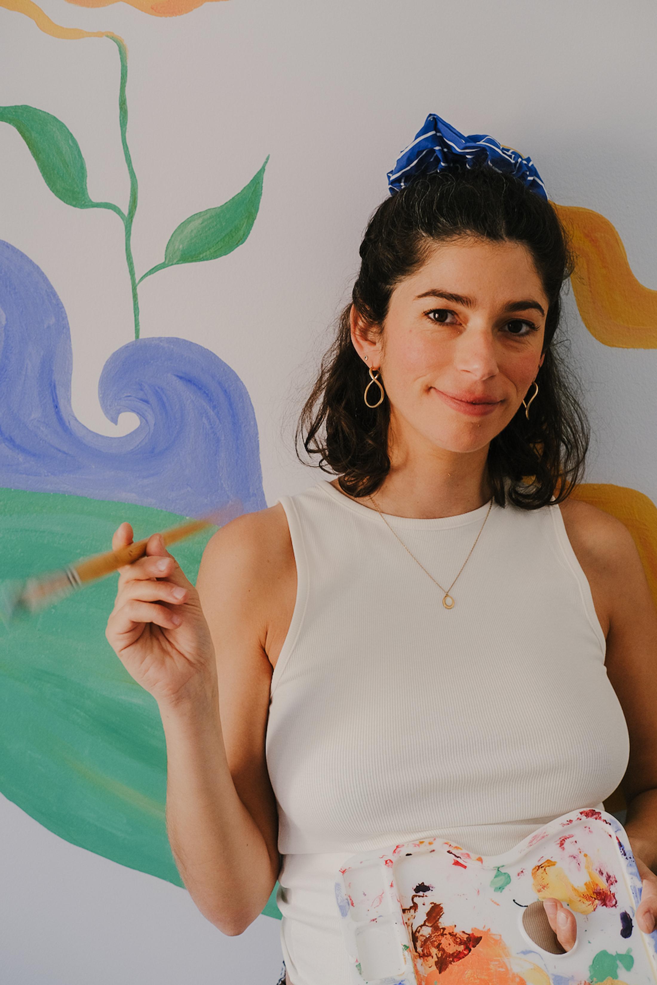 Détail d'une illustration aquarelle