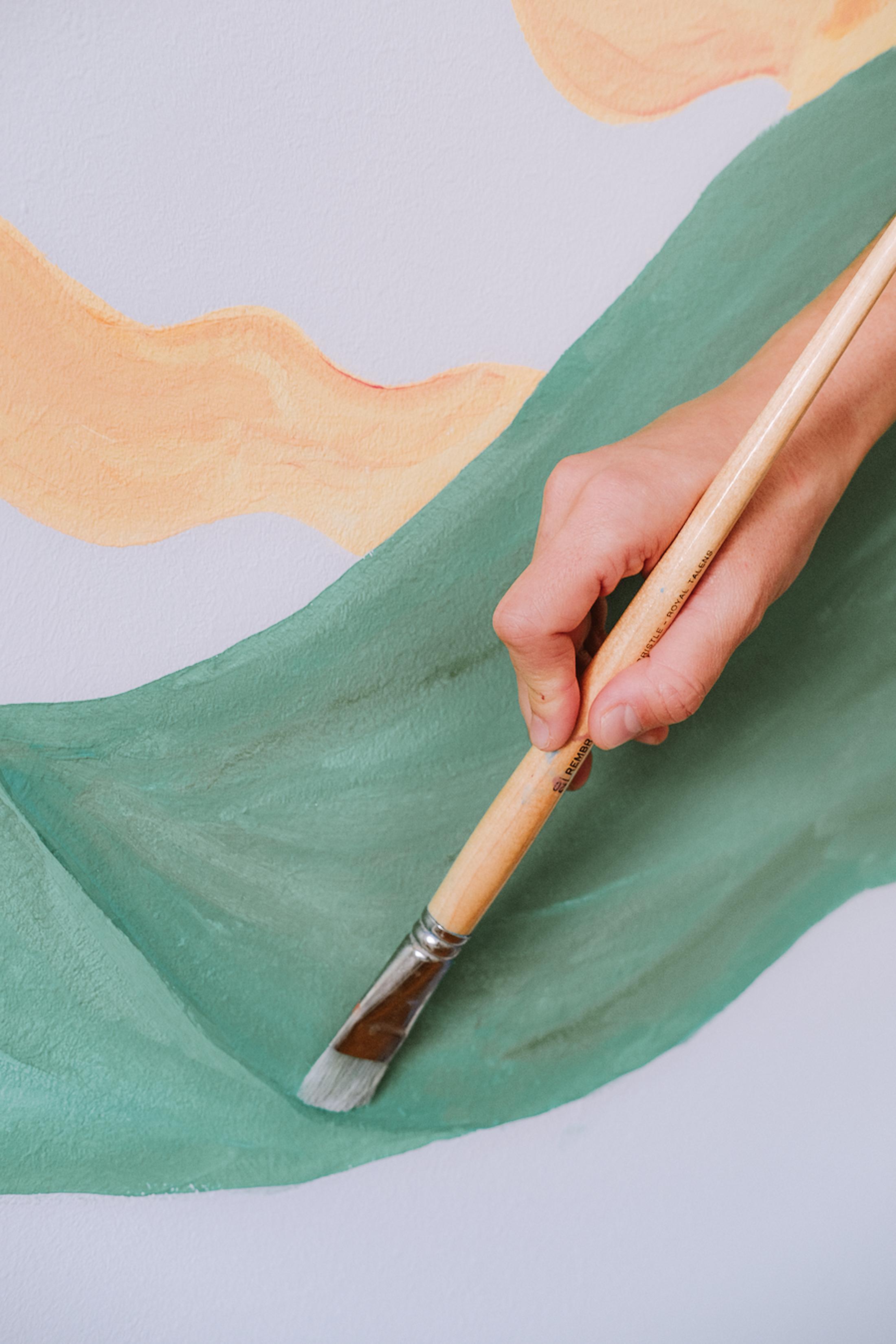 Croquis aquarelle en cours